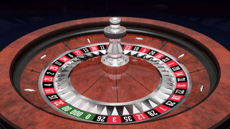 Triple Zero Roulette Wheel Layout & Odds